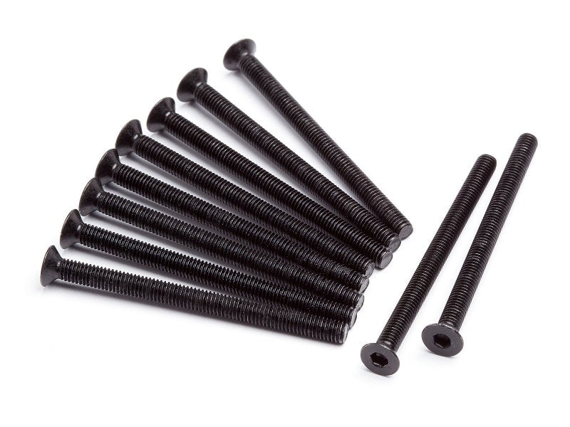 HPI Racing Flat Head Screw, M3X40mm (Hex Socket), Savage XS (10pcs) 106427 Default Title