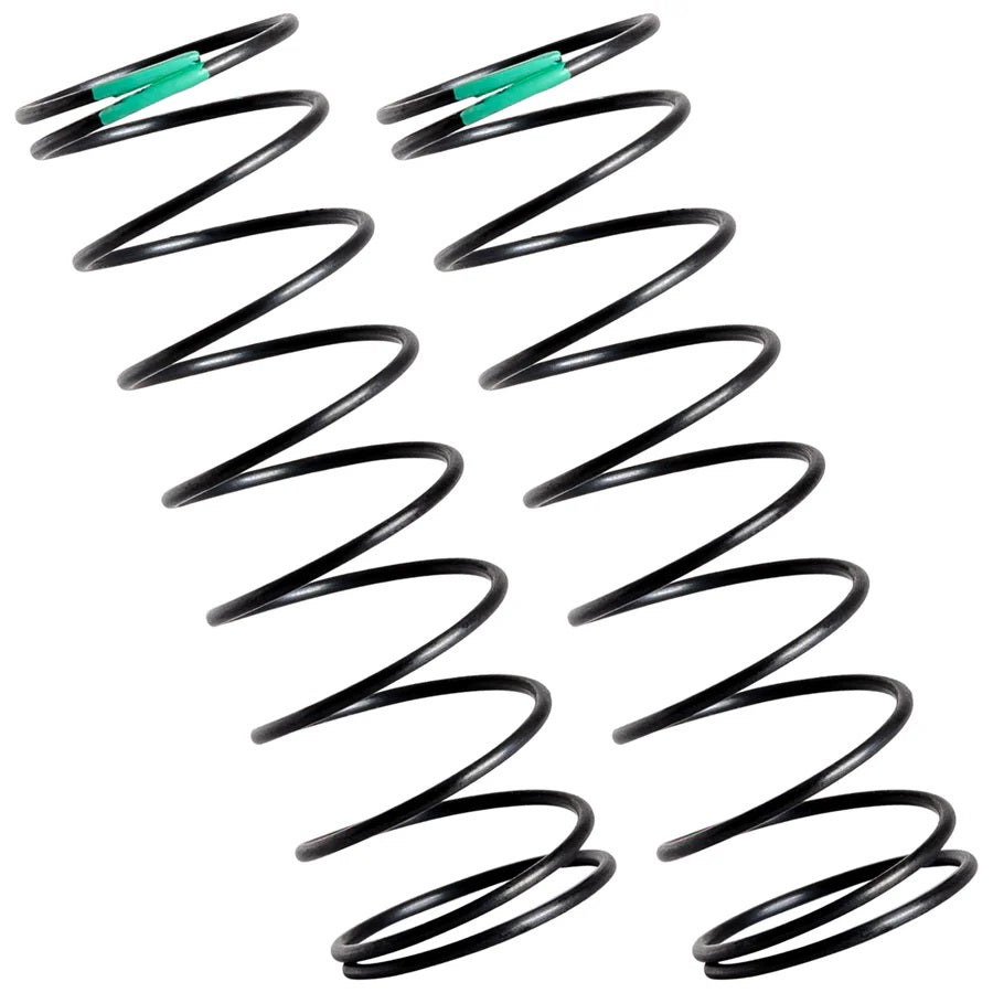 1UP Racing X-Gear 13mm Buggy Rear Springs, 2X Hard 9.25T Green 10526