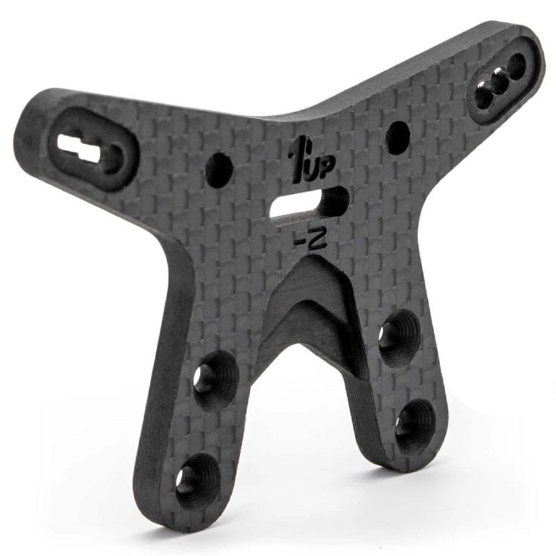 1UP Racing CF1 -2mm Front Shock Tower, AE RC10B7 15515
