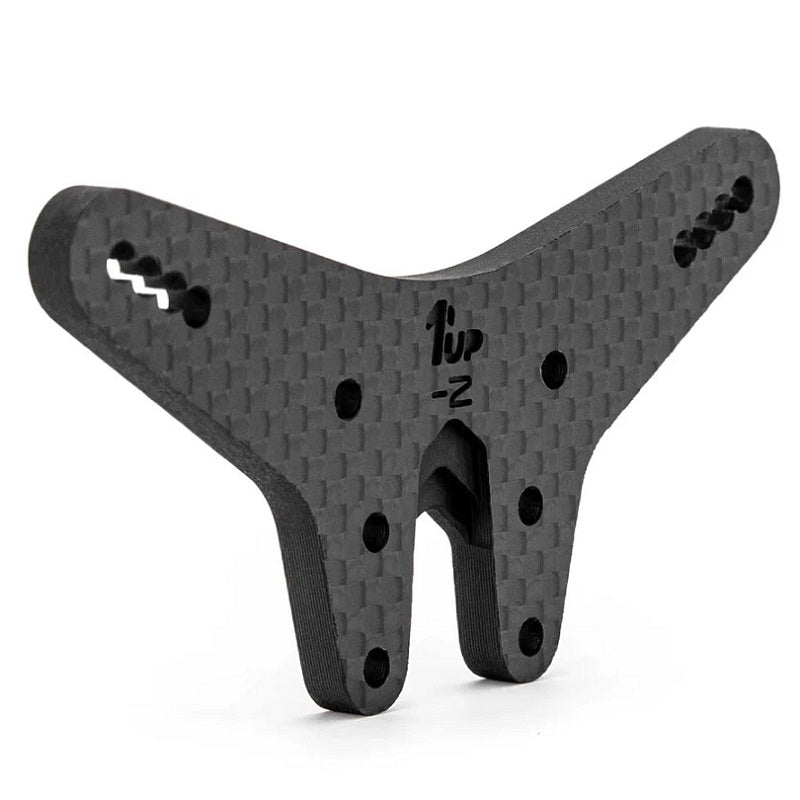 1UP Racing CF1 -2mm Rear Shock Tower, AE RC10B7 15516