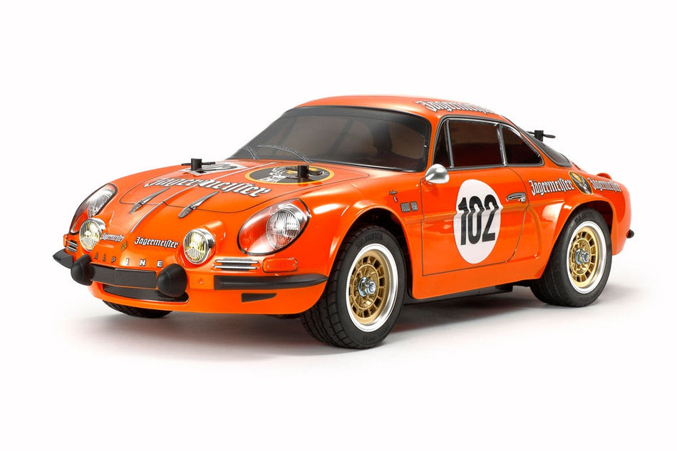 Tamiya 1/10 RC Alpine A110 1973 Jagermeister Kit  M06 Chassis