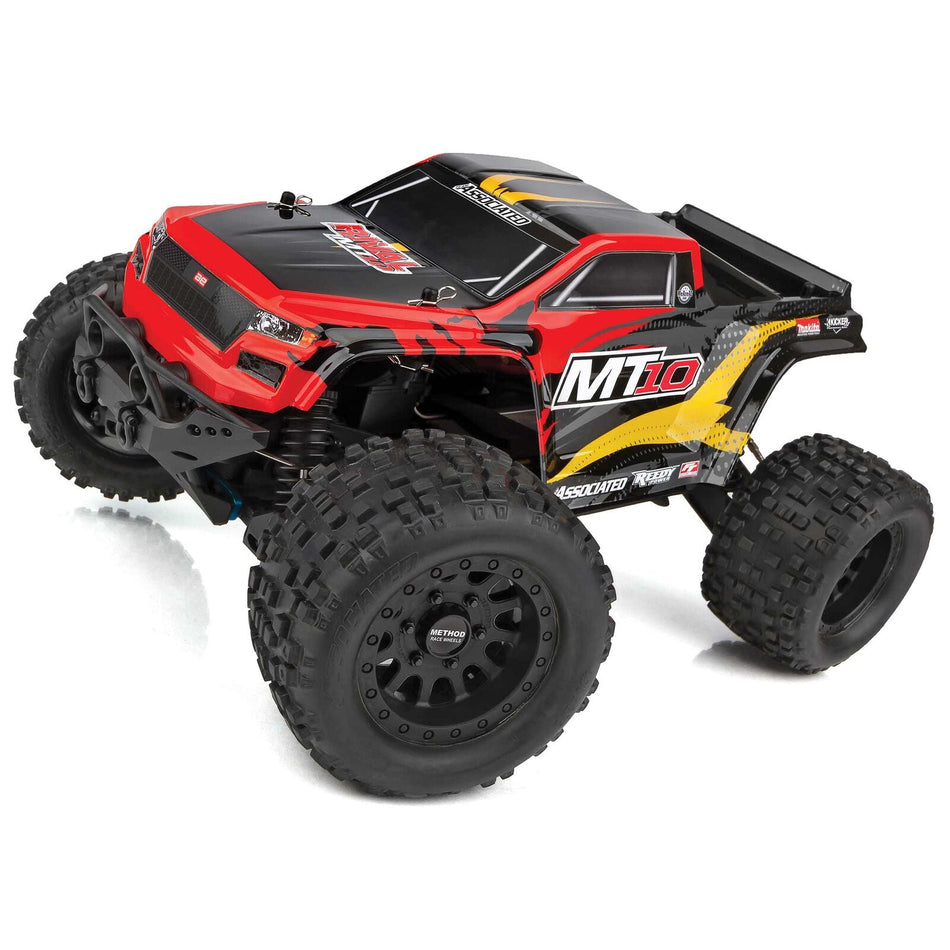 Team Associated Rival MT10 V2 RTR 1/10 Brushless Monster Truck Combo w/2.4GHz Radio, 3S Battery & Charger 20518C3