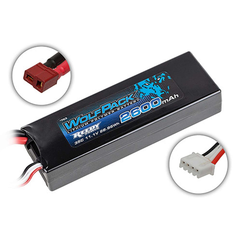 Team Associated Reedy WolfPack LiPo 2600mAh 35C 11.1V 763