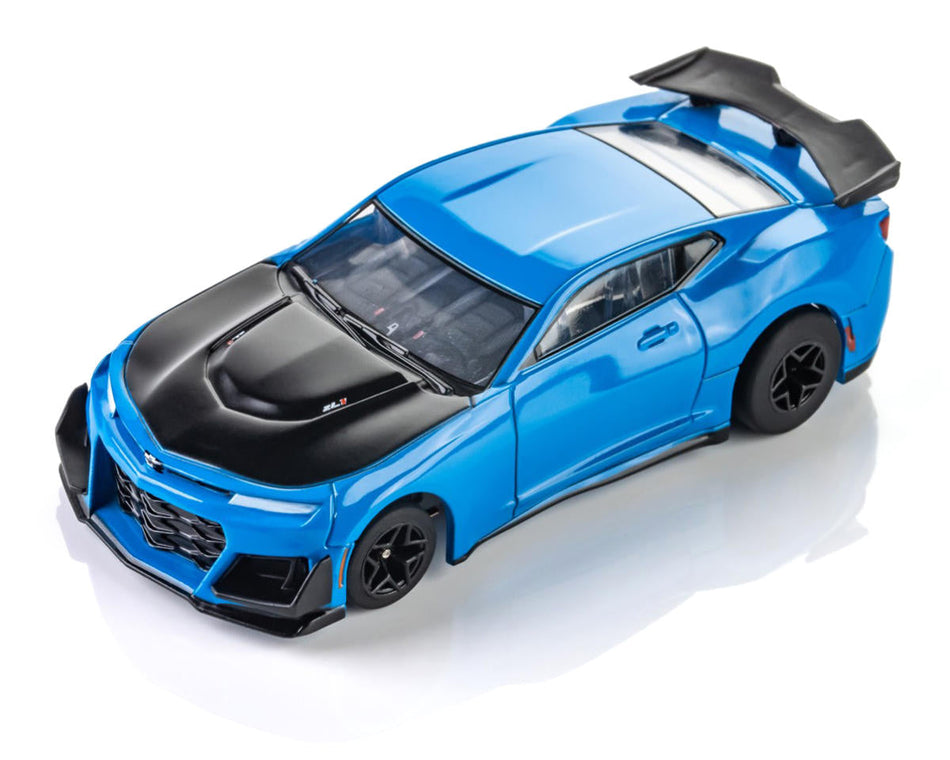 AFX 2021 Camaro ZL1 HO Slot Car (Rapid Blue) (LWB) (Mega G+) 22079