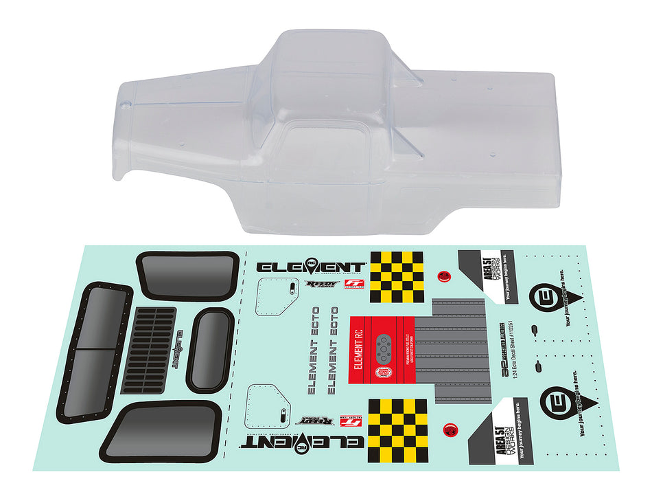 Team Associated Enduro24 Ecto Body Clear ASC21721 Default Title