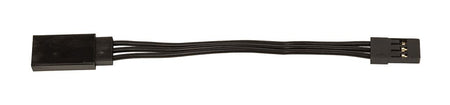 Team Associated 75mm Servo Wire Extension Black (2.95in) 27163 Default Title