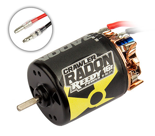 Team Associated Reedy Radon 2 Crawler 16T 5-Slot Brushed Motor (1850KV) 27424 Default Title