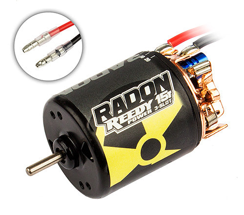 Team Associated Reedy Radon 2 15T 3-Slot Brushed Motor (4100Kv) 27425 Default Title