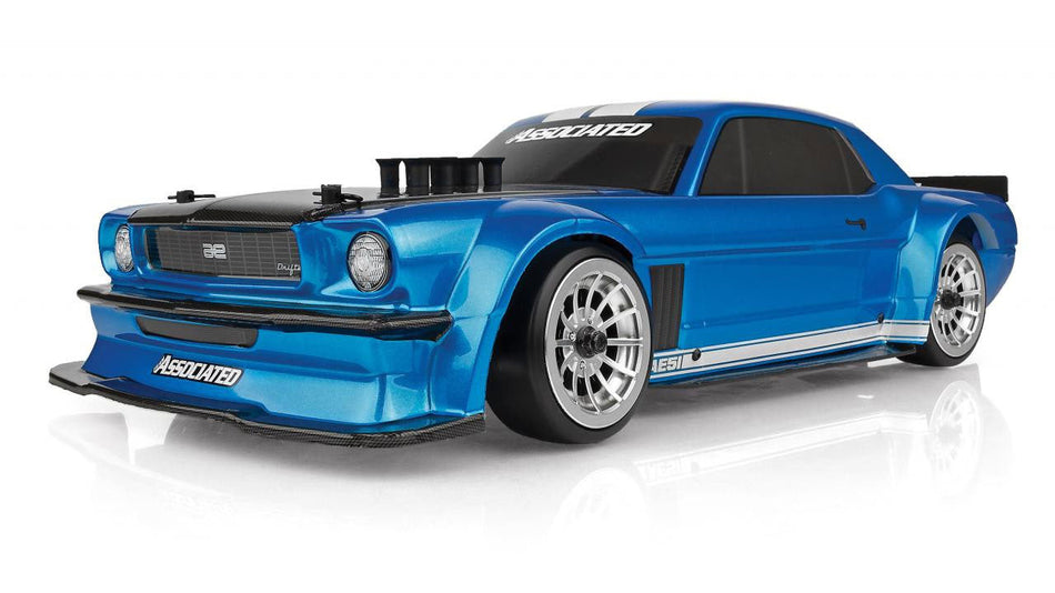 Team Associated DC10 RTR 1/10 Electric Brushless RWD Drift Car (Blue) w/2.4GHz Radio 30133