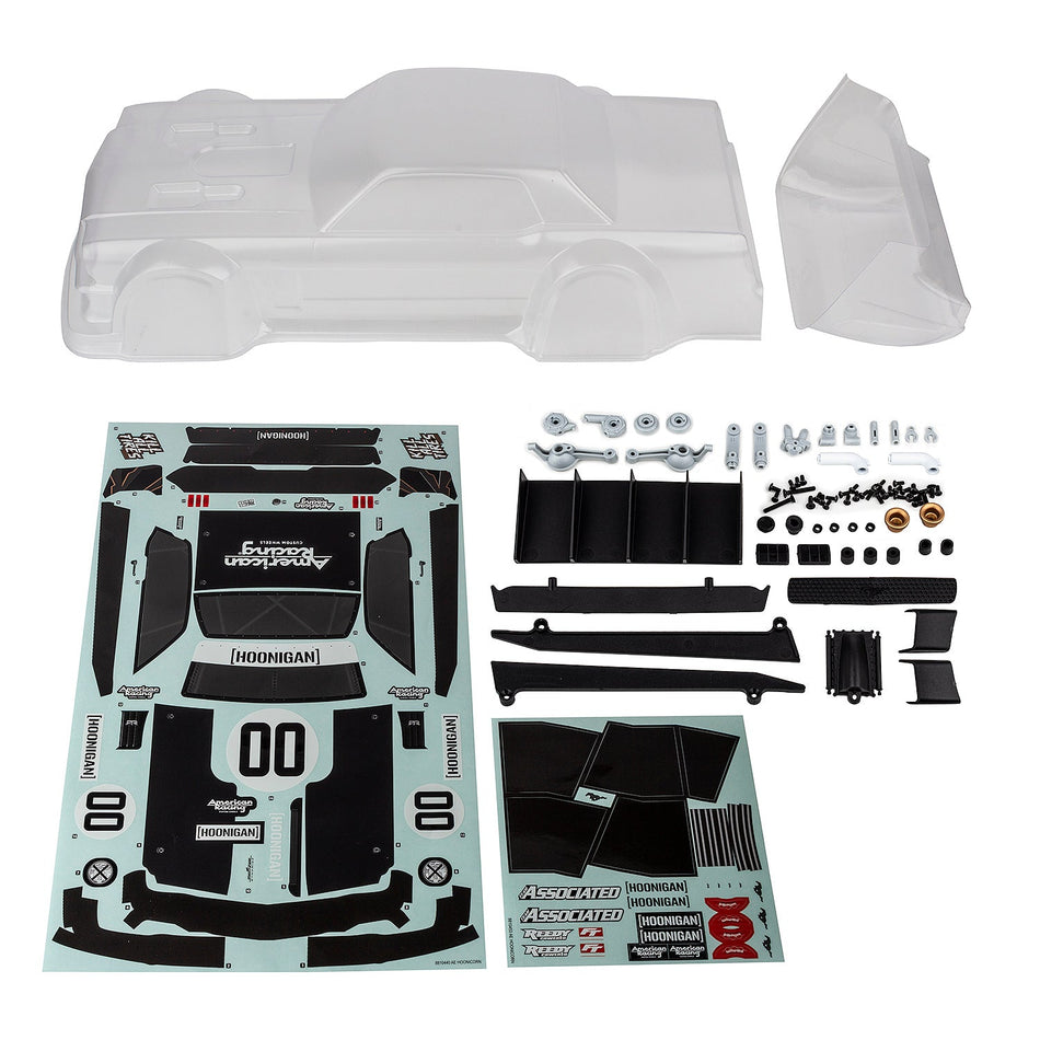 Team Associated Hoonicorn Body Set Clear