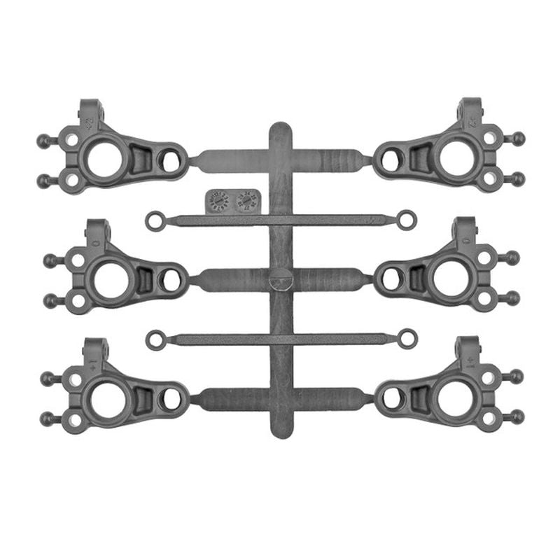 Team Associated RC10TC8 FT Carbon Steering Block Set 32065