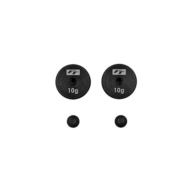 Team Associated RC10TC8 FT Steel Chassis Weight Set, 10g 32088