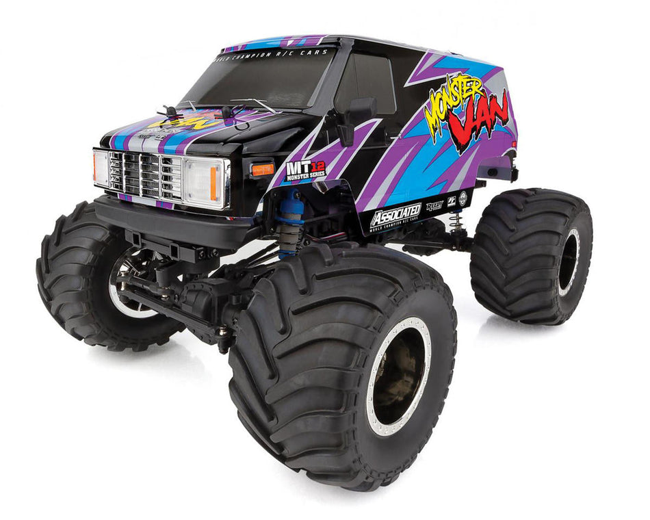 Team Associated MT12 1/12 4WD Off-Road Monster Van RTR LiPo Combo 40008C