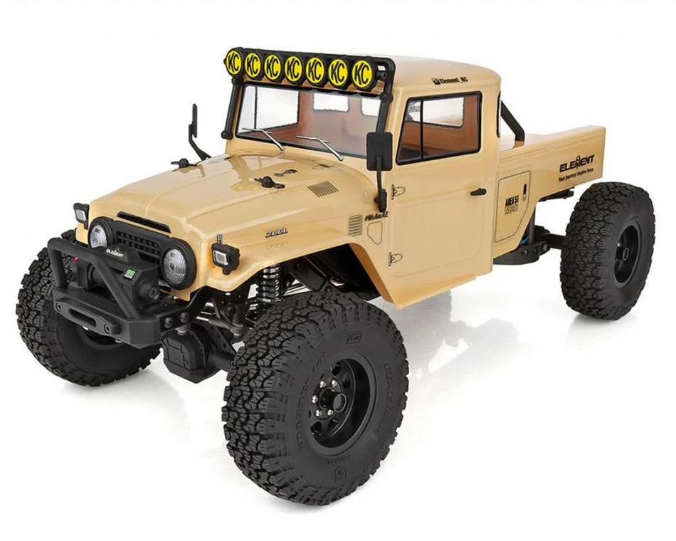 Element Enduro Zuul 1/10 Rock Crawler 4WD Trail Truck RTR Tan ASC40124