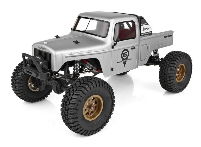 Team Associated Enduro Ecto Portal 1/10 Trail Truck 4WD Off-Road, Gray, RTR 40130