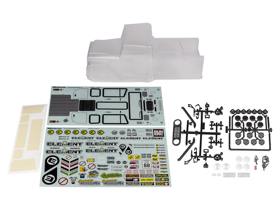 Team Associated Enduro Zuul Body Set, Clear 42355