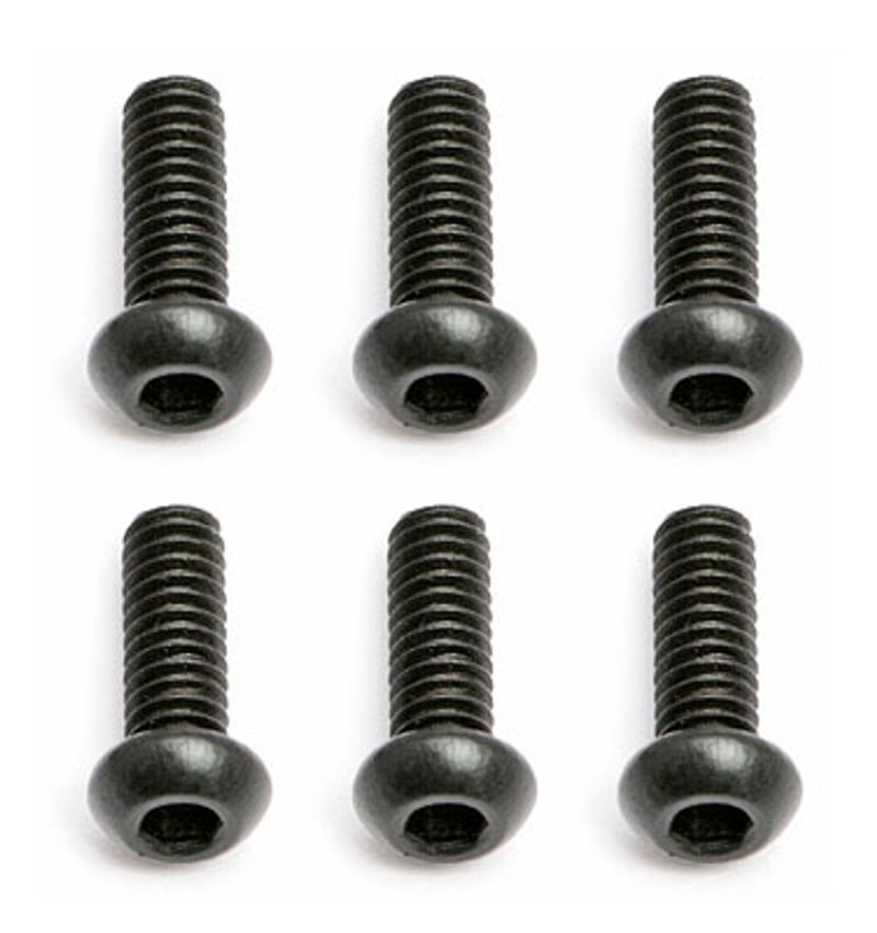 Team Associated Screws, M2x6mm BHCS  4672