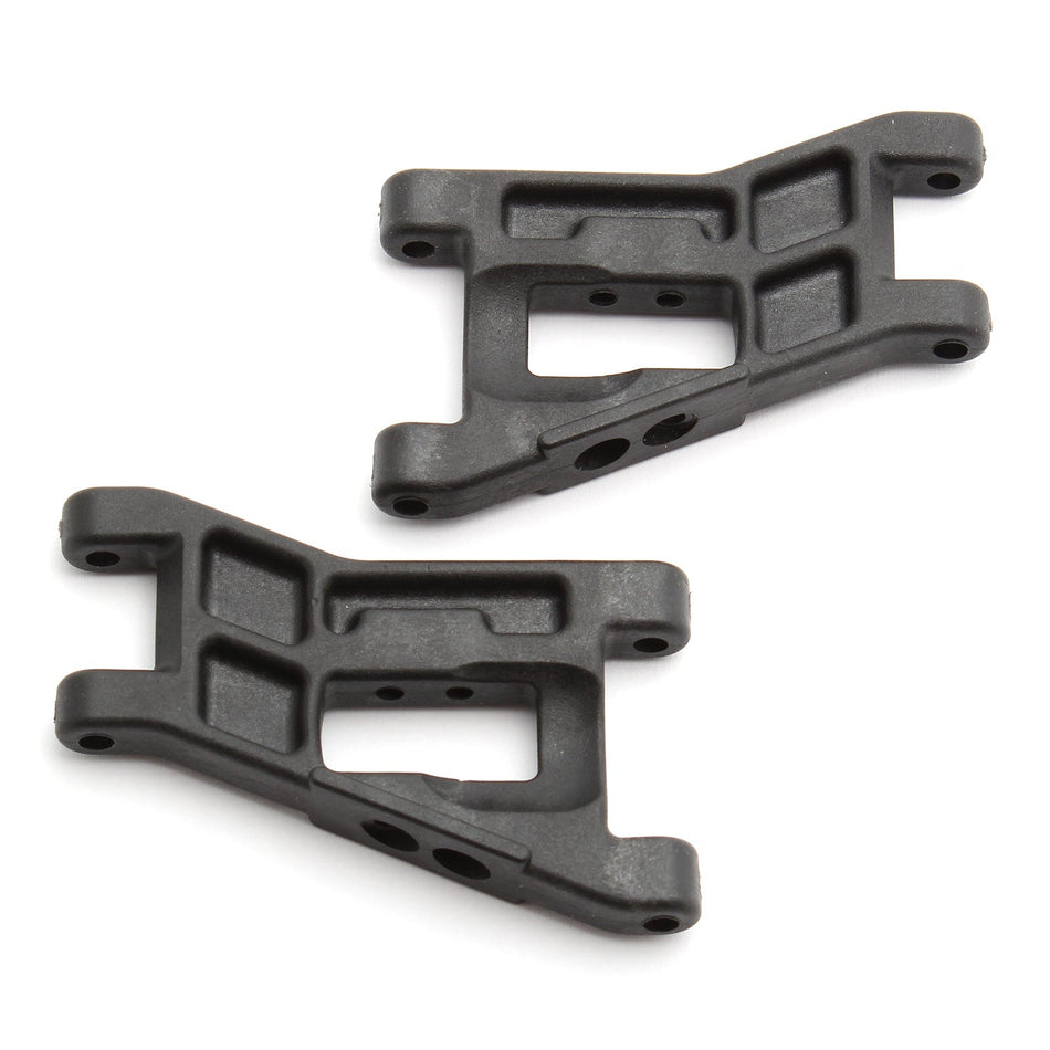Team Associated RC10WC Front Wide Suspension Arms, Black 6206
