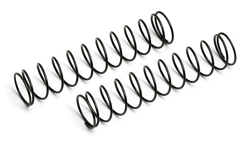 Team Associated Rear Shock Springs, Black, 1.74 lb/in 6481