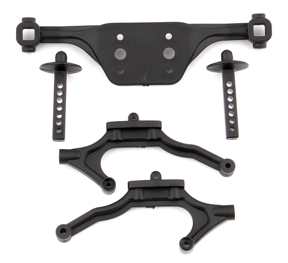 Team Associated Rear Body Mounts Fits: ProSC10 Reflex DB10 DR10 and Trophy Rat 71038 Default Title