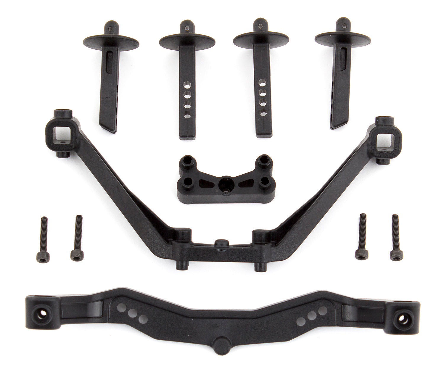 Team Associated SC6.1 Body Mounts Front and Rear for SC6.1 71123 Default Title