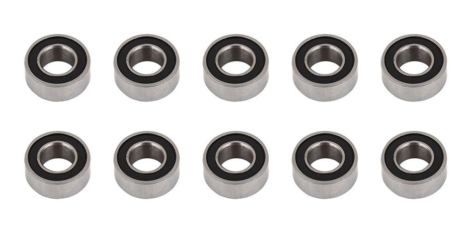 Team Associated Clutch Bearings, 5x10x4mm, rubber sealed 81666