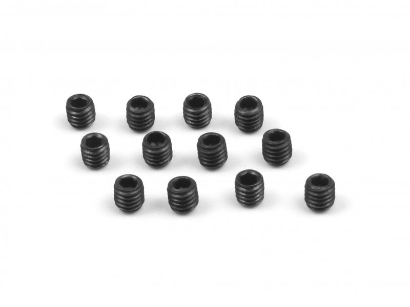 BlackZon Set Screws M3x3mm (12pcs)