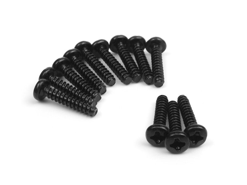 BlackZon Pan Head Self Tapping Screws PBHO3x15mm (12pcs)