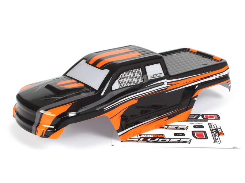 BlackZon Slyder MT Body (Black/Orange) 540191 Default Title