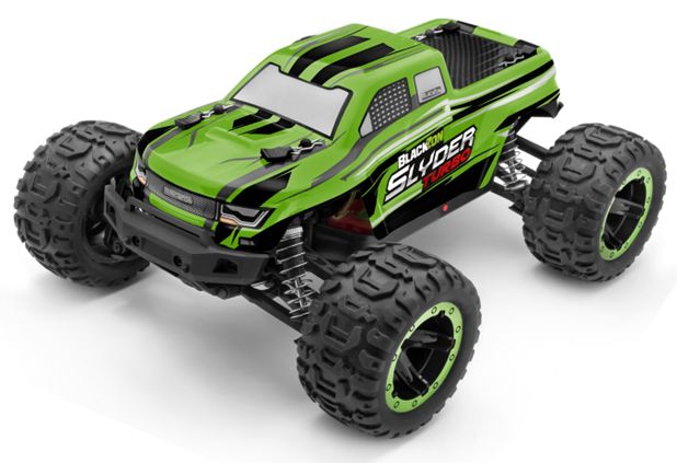 BlackZon Slyder MT Turbo 1/16 4WD RTR 2S Brushless Buggy Green 540200