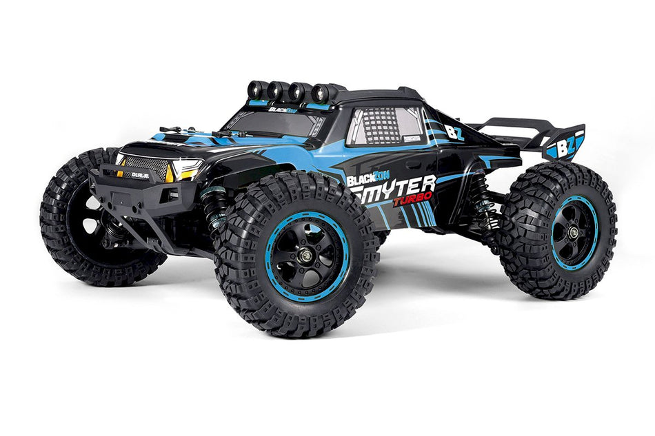 BlackZon Smyter DT Turbo 1/12 4WD RTR 3S Brushless Desert Truck - Blue 540254