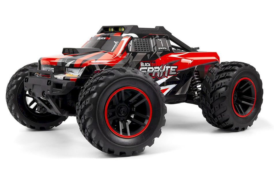 BlackZon Spryte MT 1/20 4WD Electric Monster Truck - Red 540302