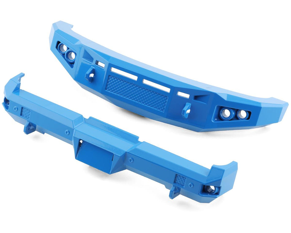 CEN Racing KAOS Daytona Blue Bumper Set (F/R F250 / F450)