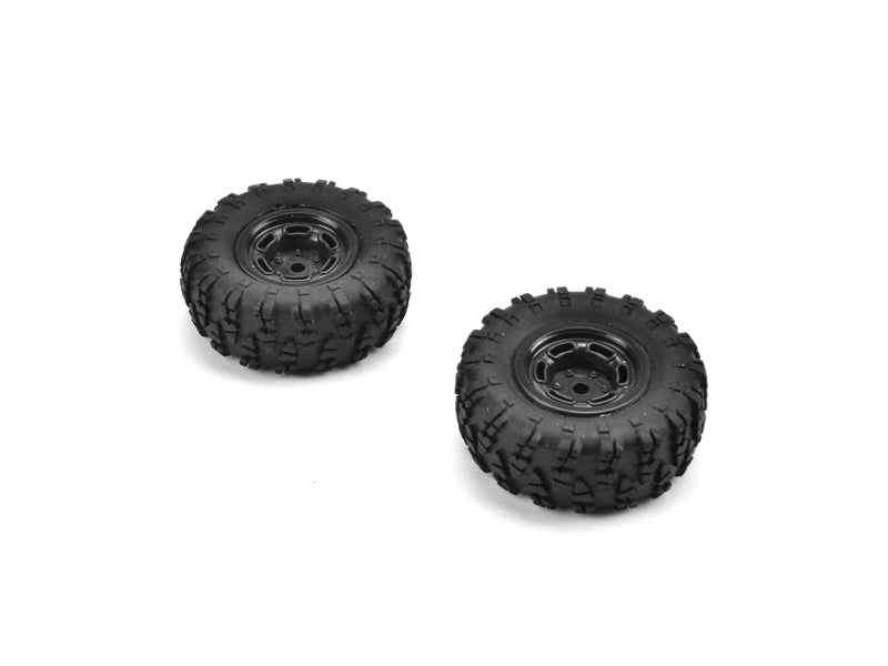 Carisma Wheel & Tires Set (2): MSA-1E  16049