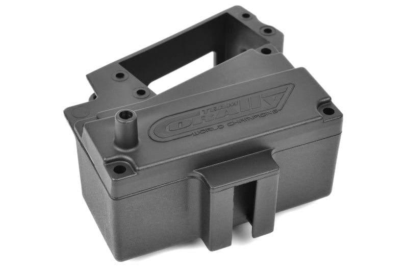 Corally Servo Mount - Receiver Box - Composite - 1 Set: Dementor 00180-013