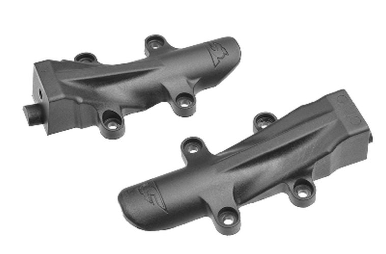 Corally Chassis Brace Tube Cover Front/Rear 1 Set for Kagama 00180-951