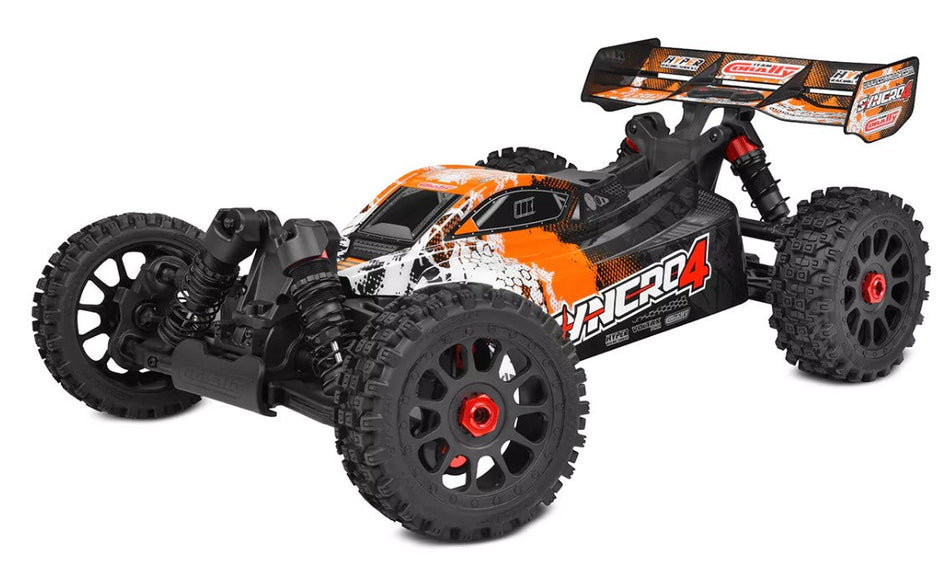 Corally Syncro-4 1/8 4S Brushless 4WD Off Road Buggy RTR - Orange COR00287-O