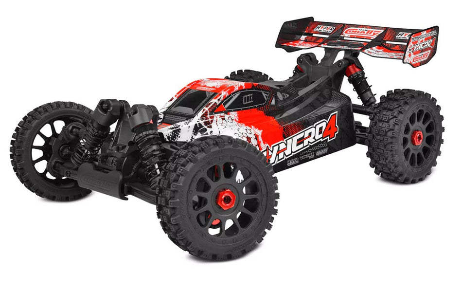 Corally Syncro-4 1/8 4S Brushless 4WD Off Road Buggy RTR - Red COR00287-R