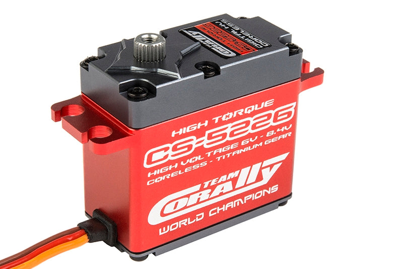 Corally CS-5226 High Voltage/High Torque Coreless Aluminum Case Digital Servo .08/313 oz. @ 7.4v 52001