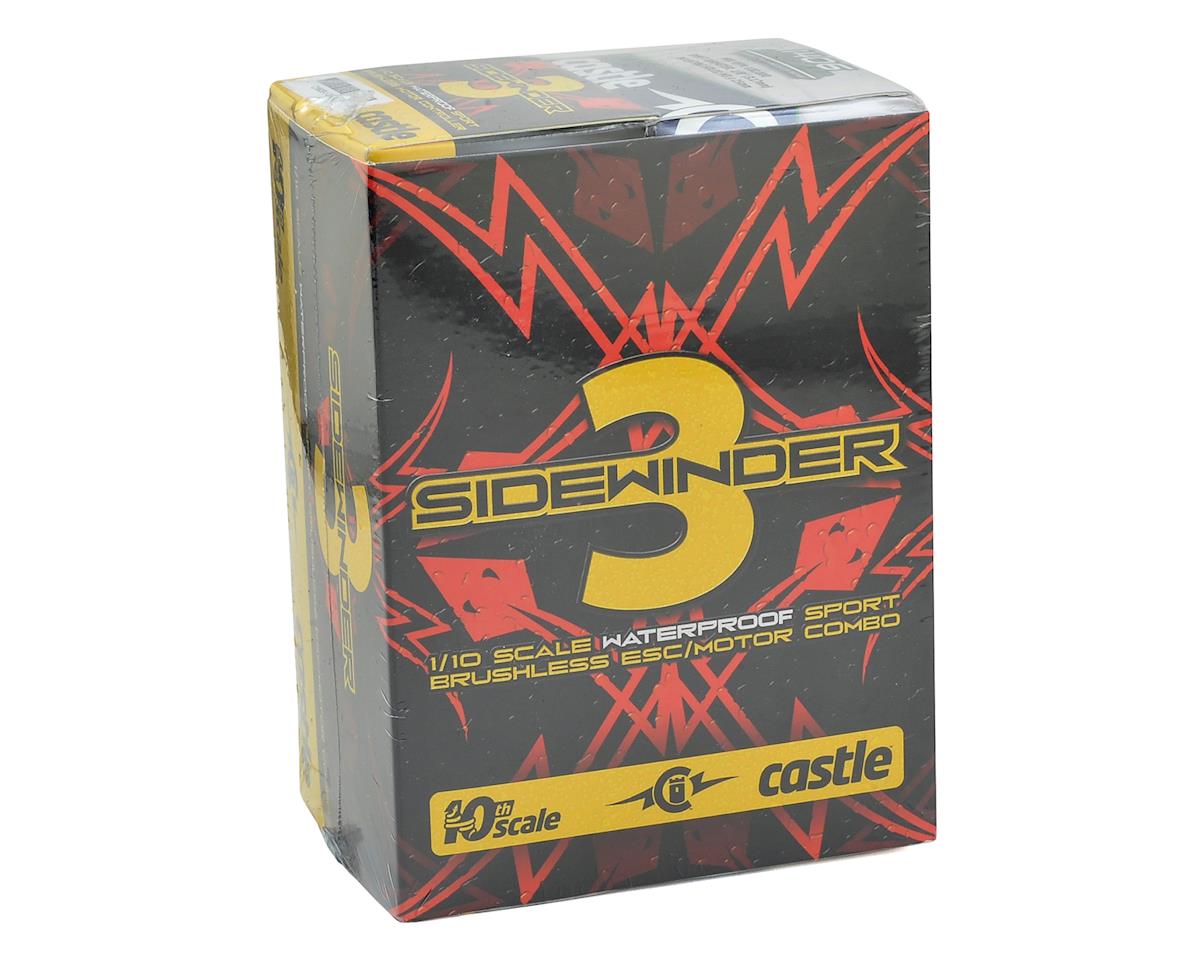 Castle Creations Sidewinder SV3 Waterproof 1/10 ESC Motor Combo 4600kV Neu-Castle 1406 Combo 010-0115-05 Default Title