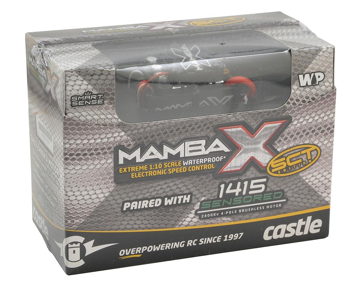 Castle Creations Mamba X SCT 1/10 Brushless Combo 1415 Sensored Motor 2400kV 010-0160-00 Default Title