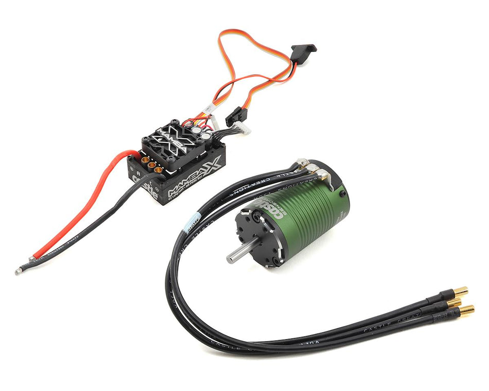 Castle Creations Mamba X SCT 1/10 Brushless Combo 1410 Sensored Motor 5mm Shaft 3800kV 010-0161-01 Default Title