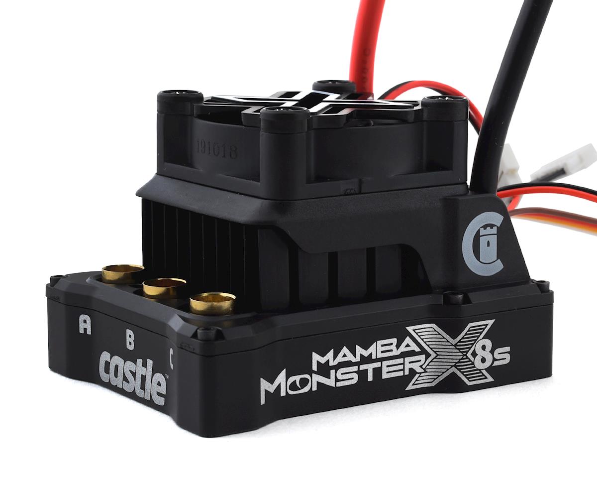 Castle Creations Mamba Monster X 8S 1/6 Brushless ESC 010-0165-00 Default Title