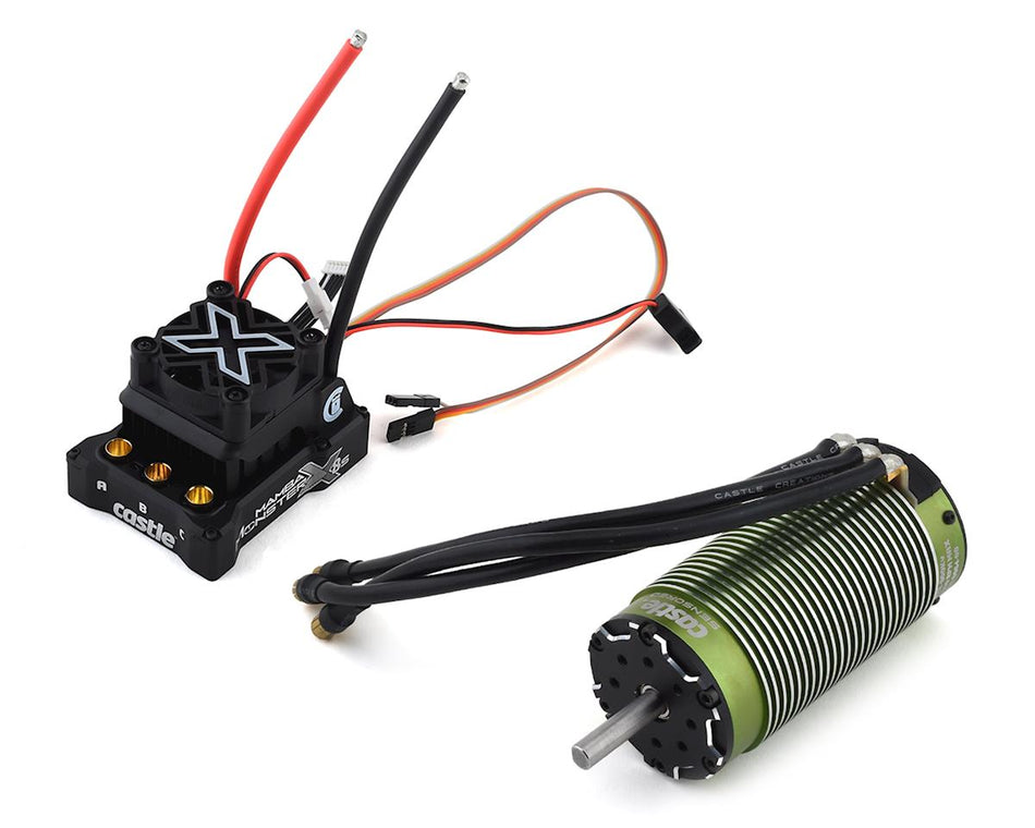 Castle Creations Mamba Monster X 8S 1/6 ESC Motor Combo 2028 Sensored Motor 800kV 010-0165-01 Default Title