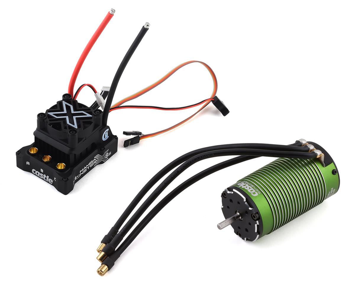 Castle Creations Mamba Monster X 8S 1/6 ESC Motor Combo 1717 Sensored Motor 1260kV 010-0165-03 Default Title