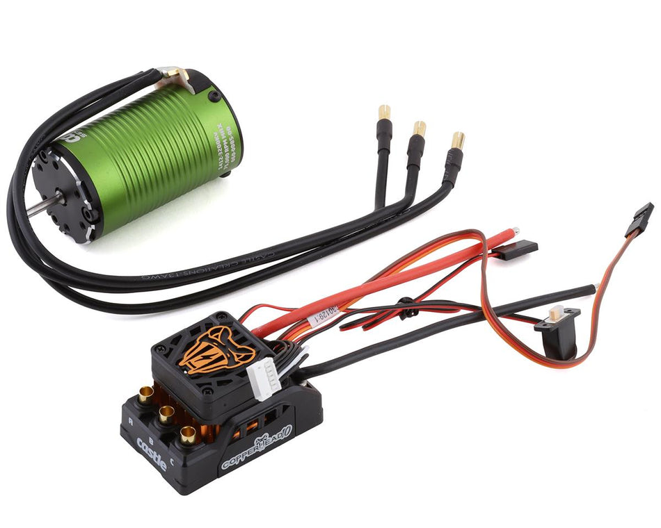 Castle Creations Copperhead 10 Waterproof 1/10 Sensored Combo 1412 3200Kv SCT Edition
