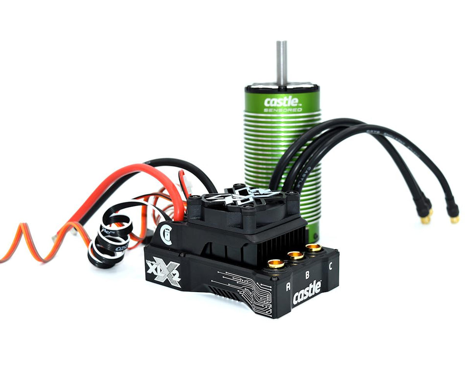 Castle Creations Mamba XLX 2 1/5 Sensored Brushless ESC Motor Combo 1100Kv 2028 Motor