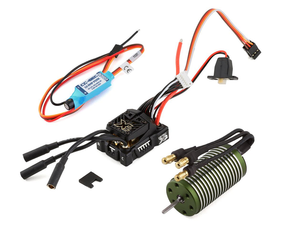 Castle Creations Mamba Micro X2 Waterproof 1/18th Scale Brushless Combo 8200Kv