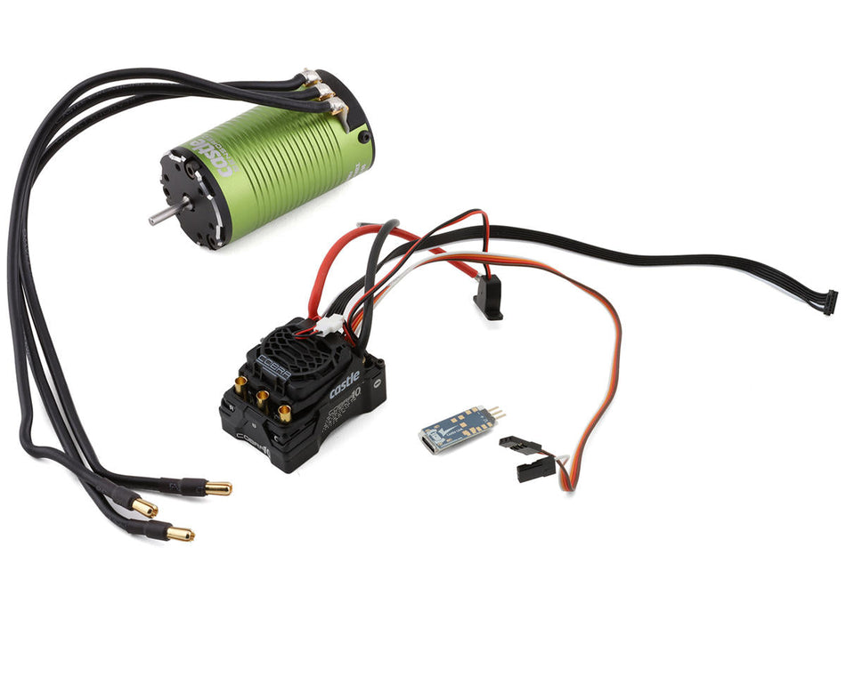 Castle Creations Cobra 10 6S 1/10 Brushless Combo w/1412 Sensored Motor (3200kV) (SCT/MT Edition) 010-0174-13