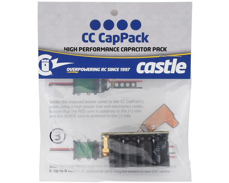 Castle Creations 8S CapPack 2240UF Capacitor Pack (35V) 011-0148-00 Default Title